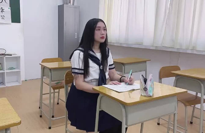 台灣女學生放課後的口爆輔導-嫚嫚